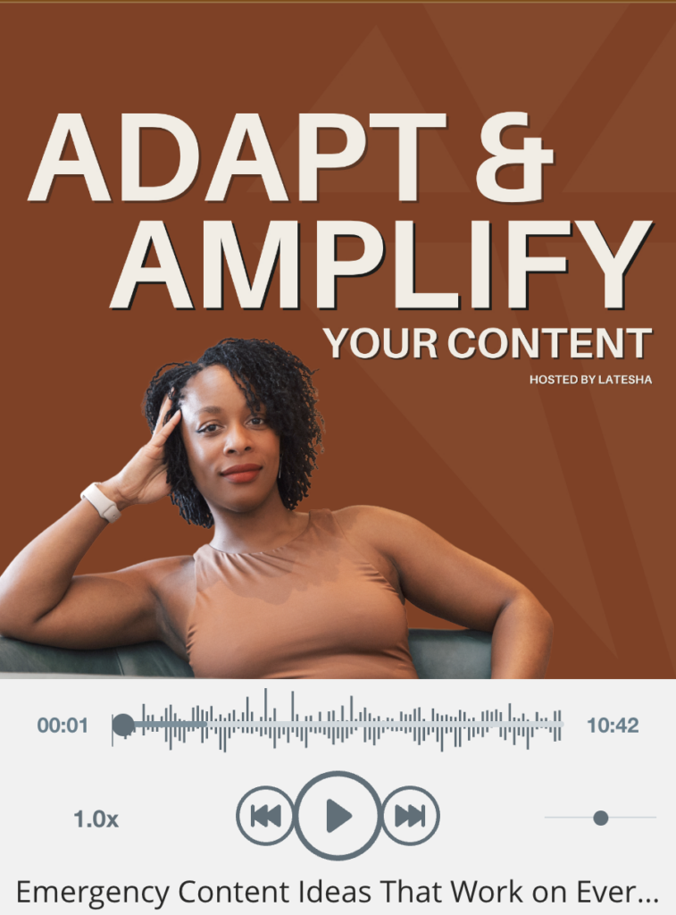 Adapt & Amplify Your Content 